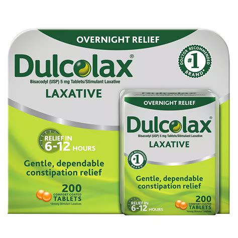 Dulcolax 200 Count Affordable Meds