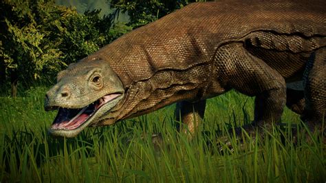 Megalania Mod In The Works At Jurassic World Evolution 2 Nexus Mods