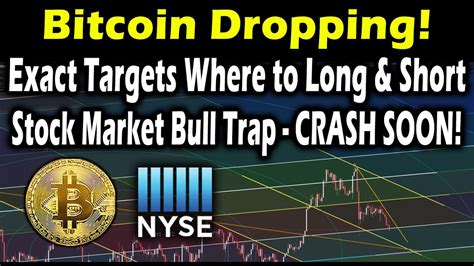 Bitcoin Price Dropping Exact Targets Where To Long Short Btc