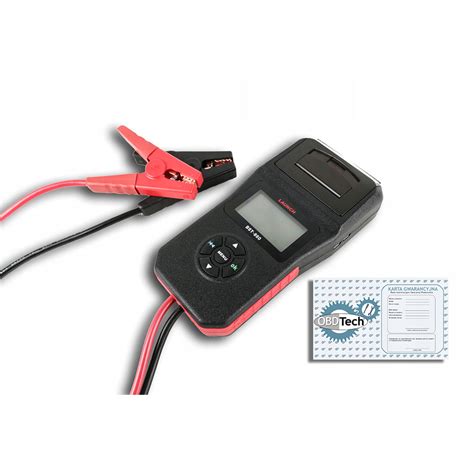 Launch BST 860 Tester Akumulatorów 6V 12V 24V Druk OBDTech