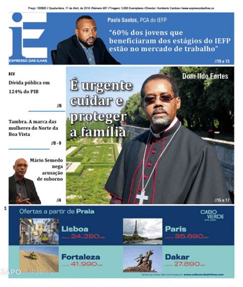 Expresso Das Ilhas Abr Jornais E Revistas Sapo Pt