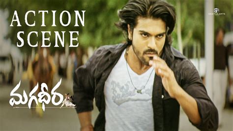 Magadheera Movie Action Scene Ram Charan Kajal Aggarwal Sunil