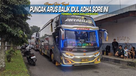 Arus Balik Idul Adha Terminal Banjarnegara Sore Ini Youtube