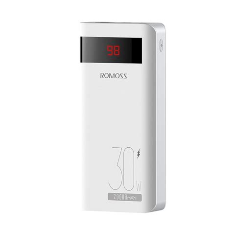 Romoss Sense 6PS Pro 20000mAh 30W Fast Charge Power Bank | Shop Today ...