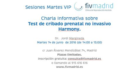 Test De Cribado Prenatal No Invasivo Harmony Clínica Fivmadrid