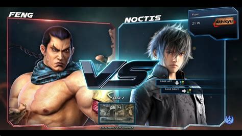 Feng Vs Noctis F Tekken Knee Vs Noctis Grand Final