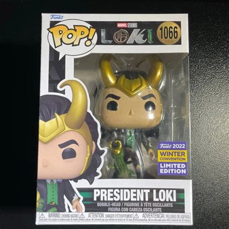 Loki Funko Pop President Loki 2022 Winter Shared Sticker 1066