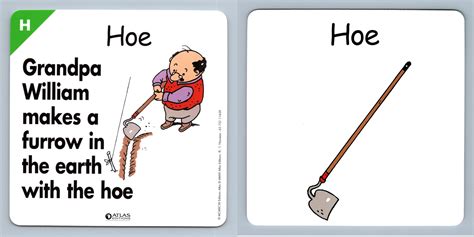 Hoe H Atlas Editions Play Learn Flash Card