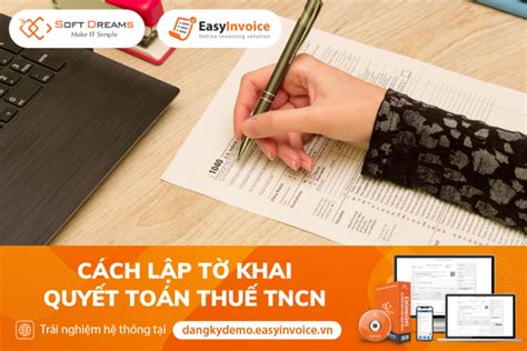 Cách Lập Tờ Khai Quyết Toán Thuế TNCN EasyInvoice