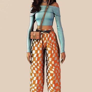 Get More From Ironicpixls On Patreon Fashionista Outfits Sims