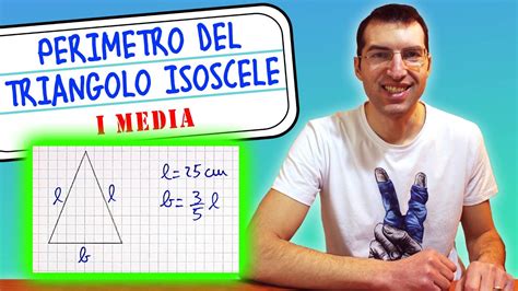 Calcolare Il Perimetro Di Un Triangolo Isoscele Media Tutorial