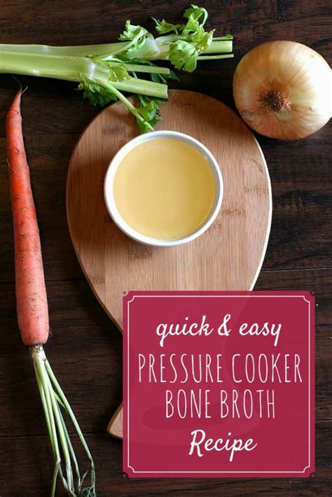 Quick And Easy Pressure Cooker Bone Broth Recipe Delicious Obsessions® Real Food Gluten