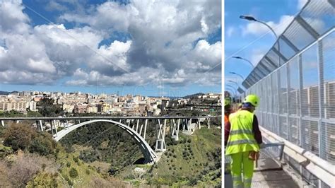 Catanzaro Sul Ponte Morandi Bisantis Arrivano Le Barriere Anti