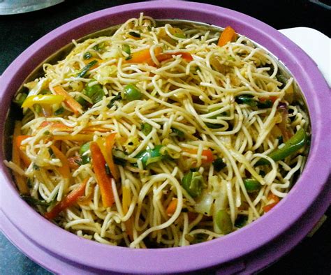 Veg Hakka Noodles Stir Fry Noodles With Vegetables Seasonal Flavours