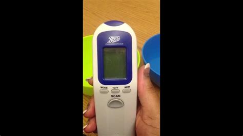 Boots Non Contact Thermometer Review Part 2 YouTube