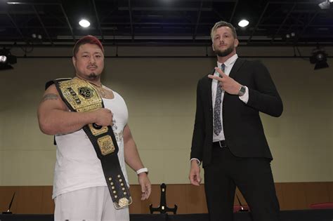 Ddt Pro Ko D Openweight Champion Yuji Hino And Chris Brookes Comment On