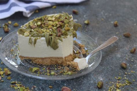 Cheesecake Al Pistacchio Pronta In 15 Minuti Senza Cottura Cibo Che