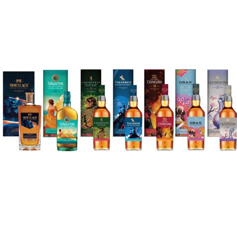 Diageo Special Release 2023 Set 1 7 7 Bouteilles De 70 Cl