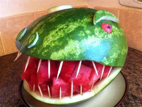 How Are The Watermelon Carvings Coming What About Watermelon What