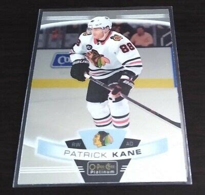 PATRICK KANE CHICAGO BLACKHAWKS 2019 20 O PEE CHEE PLATINUM CARD NUMBER