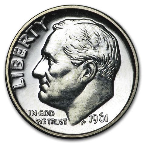 Buy 1961 Roosevelt Dime Gem Proof Apmex