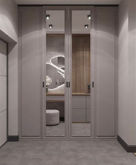 Коридор | Wardrobe door designs, Bedroom built in wardrobe, Minimalist room