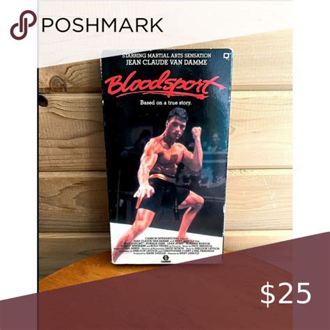 Bloodsport Vintage Martial Arts Action Vhs Van Damme Jean Claude