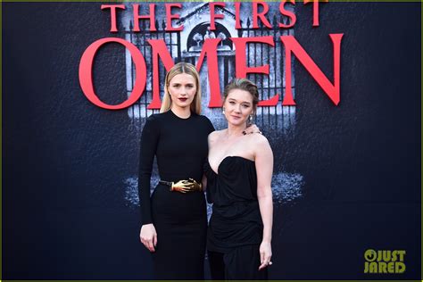 Nell Tiger Free Bill Nighy More Attend The First Omen Premiere In