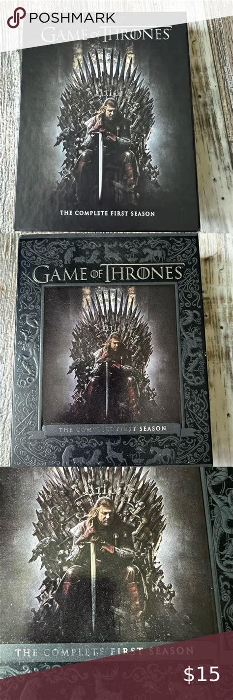 Game Of Thrones Complete First Season Dvd Set Dvd Set Hbo Game Of Thrones Decorative Boxes