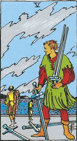 F Nf Der Schwerter Tarotkarte Bedeutung