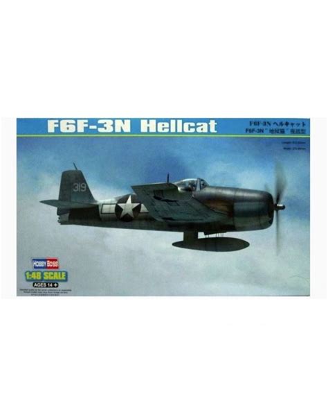 Hobby Boss Scale Model Aircraft Kit Grumman F F N