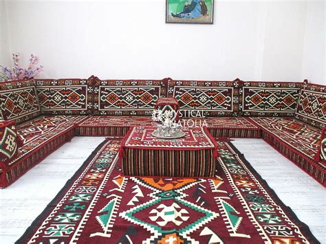 Buy Arabic Style Majlis Floor Sofa Set Floor Couch Oriental Online In