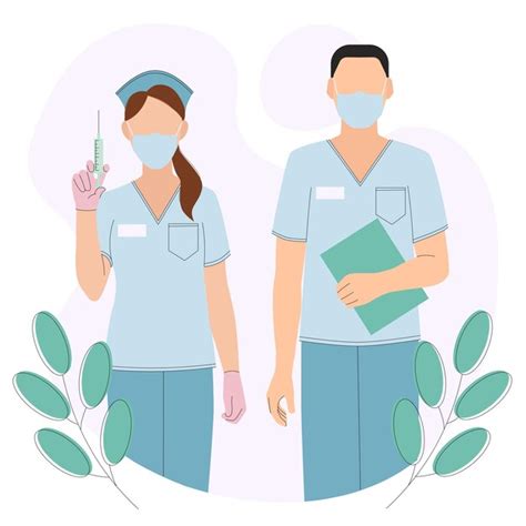 Premium Vector International Nurses Day Vector Flat Illustration For