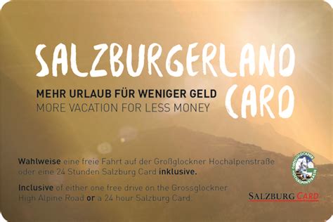 Salzburgerland Card - Tourismusverband Forstau im Salzburger Land