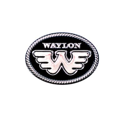 Waylon Jennings Flying W Patch - Waylon Jennings Merch Co.