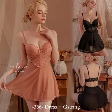 Jual Grosir Lucky Lingerie Kode Sexy Lingerie Dress Wanita