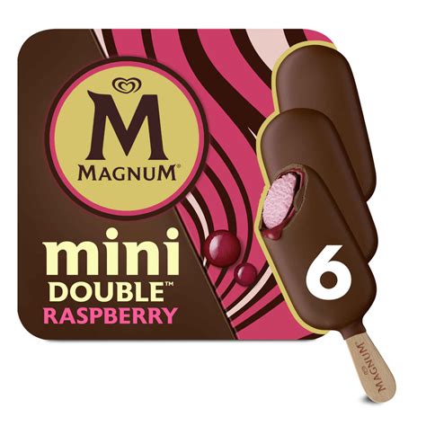 Gelado Mini Double Framboesa Magnum Emb 330 Ml 6 Un Continente