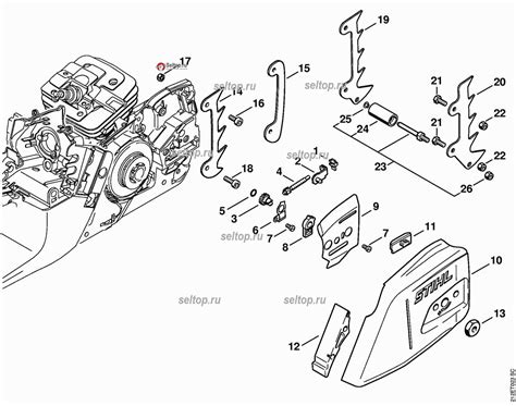 Visual Guide Exploring Stihl MS180 Parts Diagram