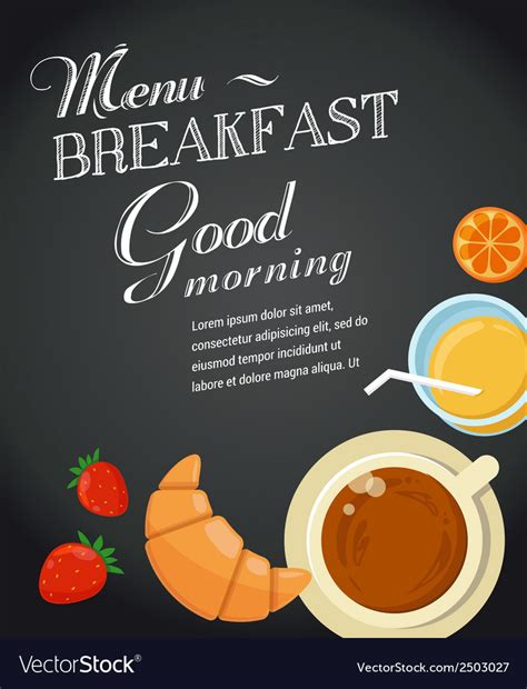 Breakfast Menu Templates