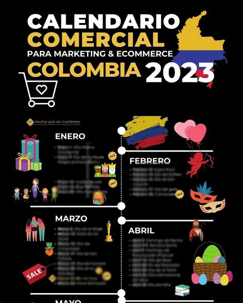 Calendario Fechas Especiales Colombia 2023 IMAGESEE