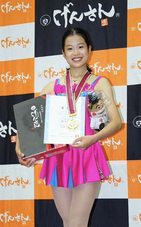 ＜げんさんサマーカップ2022ジュニア女子＞ダイナミックな演技で逆転優勝の山田恵（撮影・長久保 豊） ― スポニチ Sponichi