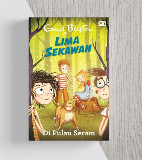 Jual Buku Anak Enid Blyton Lima Sekawan Di Pulau Seram Cetak Ulang