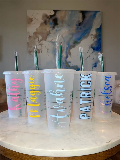 Personalized Starbucks Cup Personalized Cold Cup Birthday - Etsy