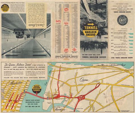 The Queens Midtown Tunnel.: Geographicus Rare Antique Maps