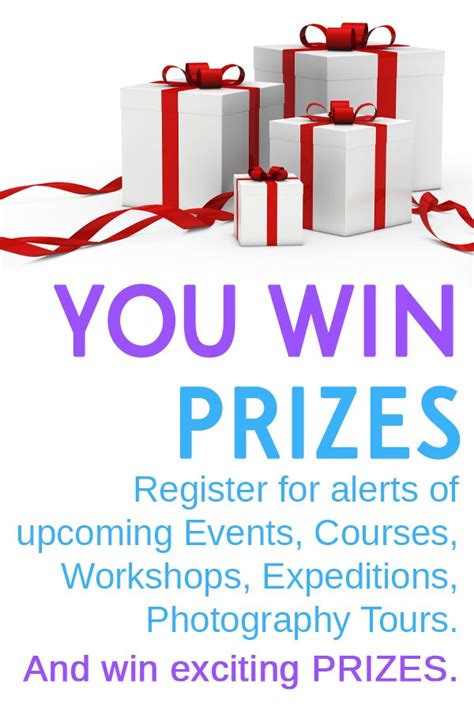 Win Exciting Prizes - Pixavince Photography School