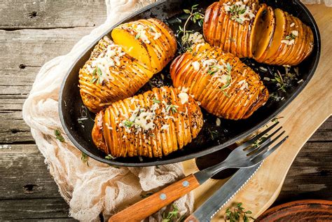 Ziemniaki Hasselback Przepis Na Fajnegotowanie Pl