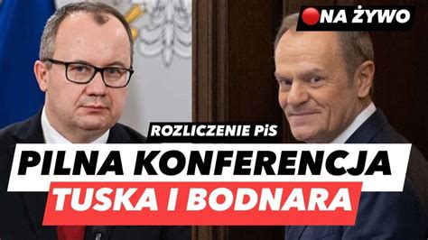 Tusk Przyspiesza Bodnara Powr T Praworz Dno Ci Youtube