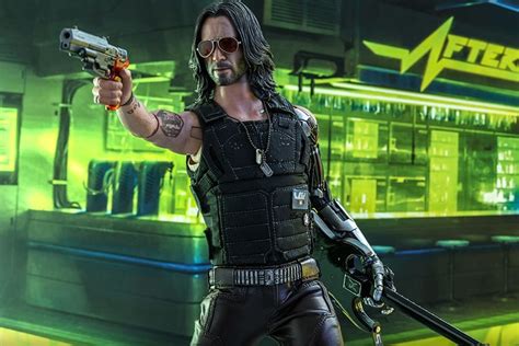 Cyberpunk 2077johnny Silverhandgame Characterkeanu Reeves3d Printed