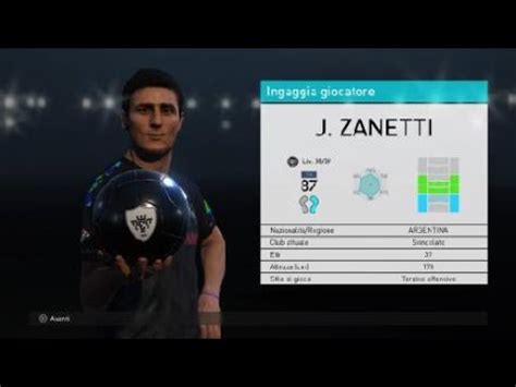 Ball Opening Pes Zanetti Youtube