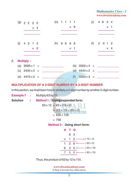 Ncert Solutions For Class 3 Maths Chapter 5 In English Hindi Medium